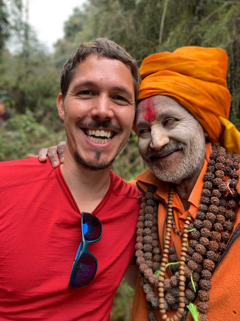 Auf einem spirituellen Weg beim Nepal Wander Coaching