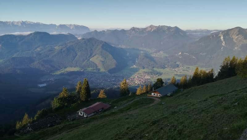 Chiemgau Berglandschaft beim Coaching geniesen